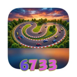 6733
